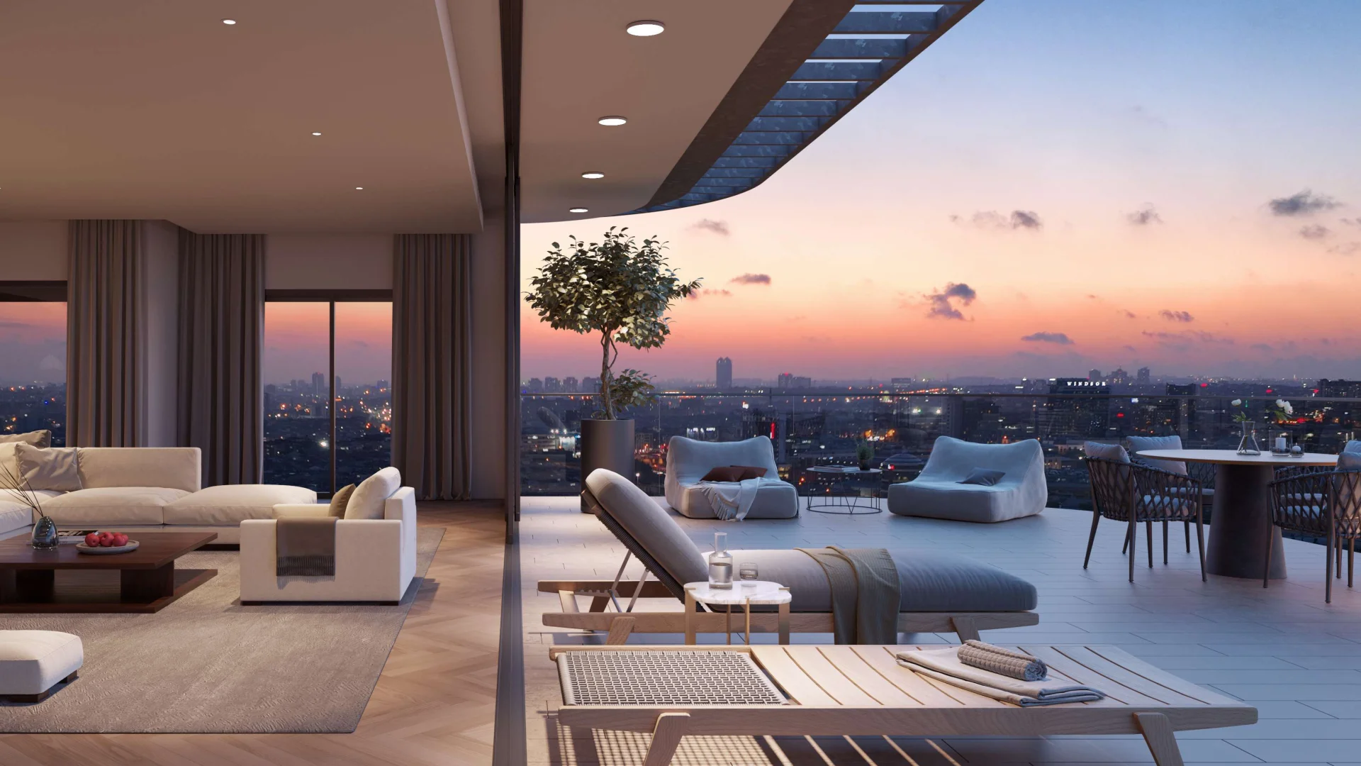 Современный комплекс у залива Халич - balcony