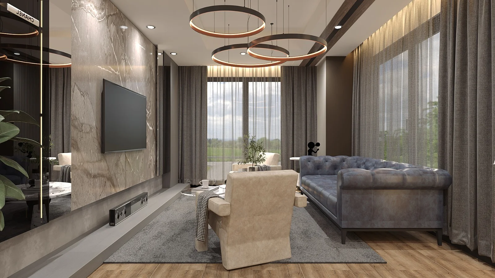 Современная резиденция с инфраструктурой в Багджыларе - untagged