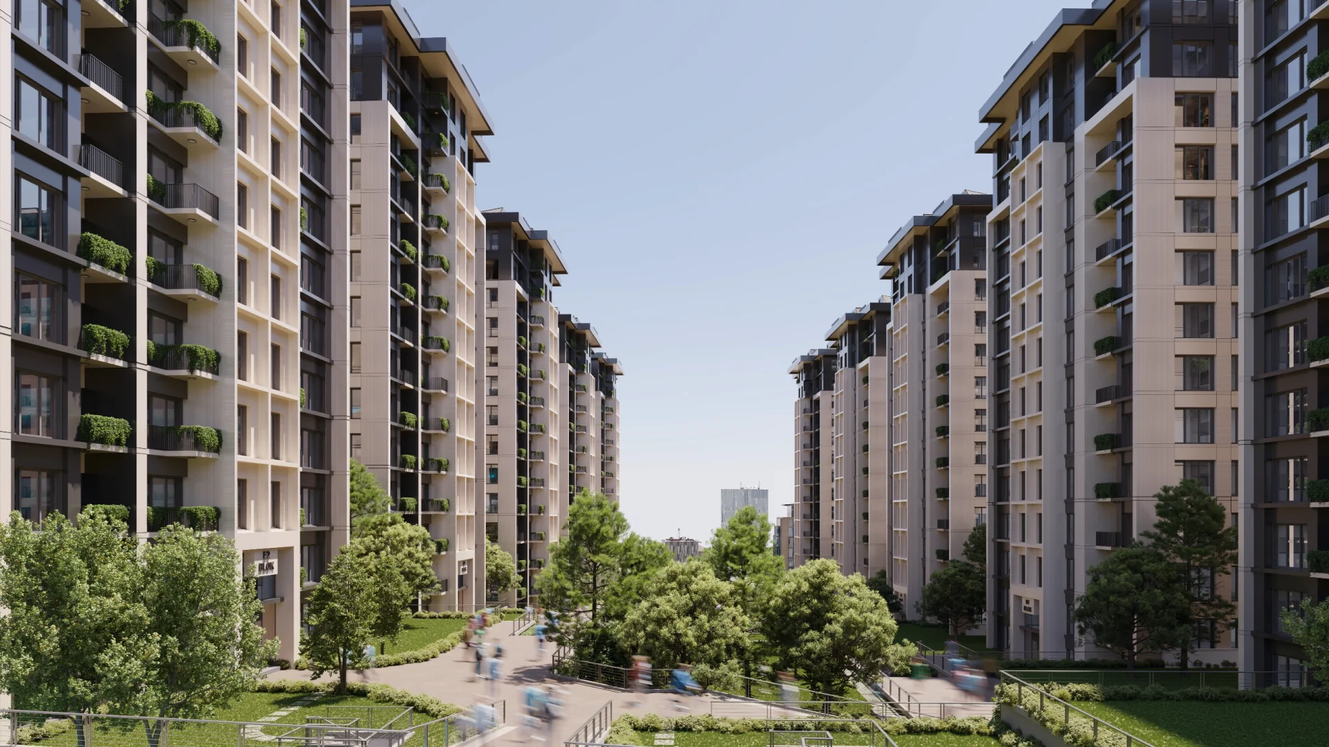 Современная резиденция с инфраструктурой в Багджыларе - untagged