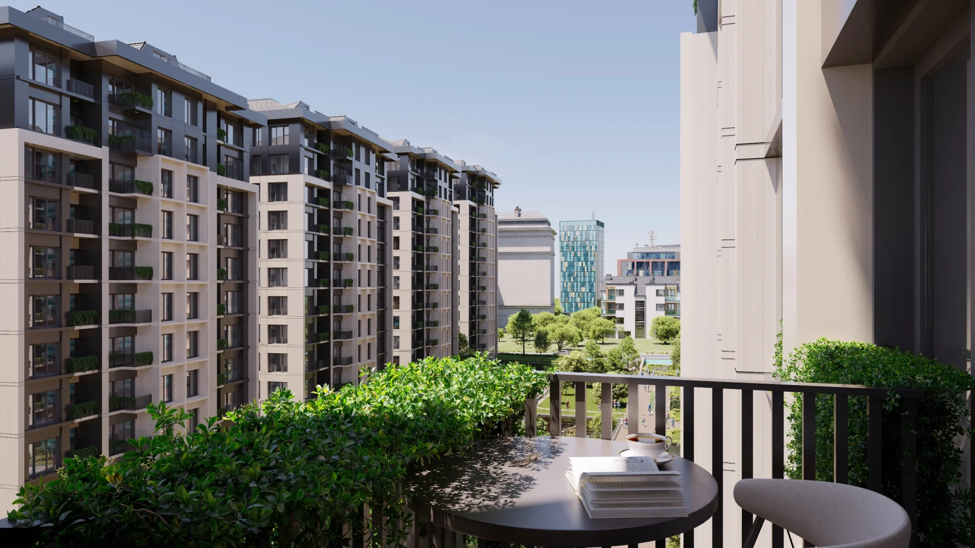 Современная резиденция с инфраструктурой в Багджыларе - untagged