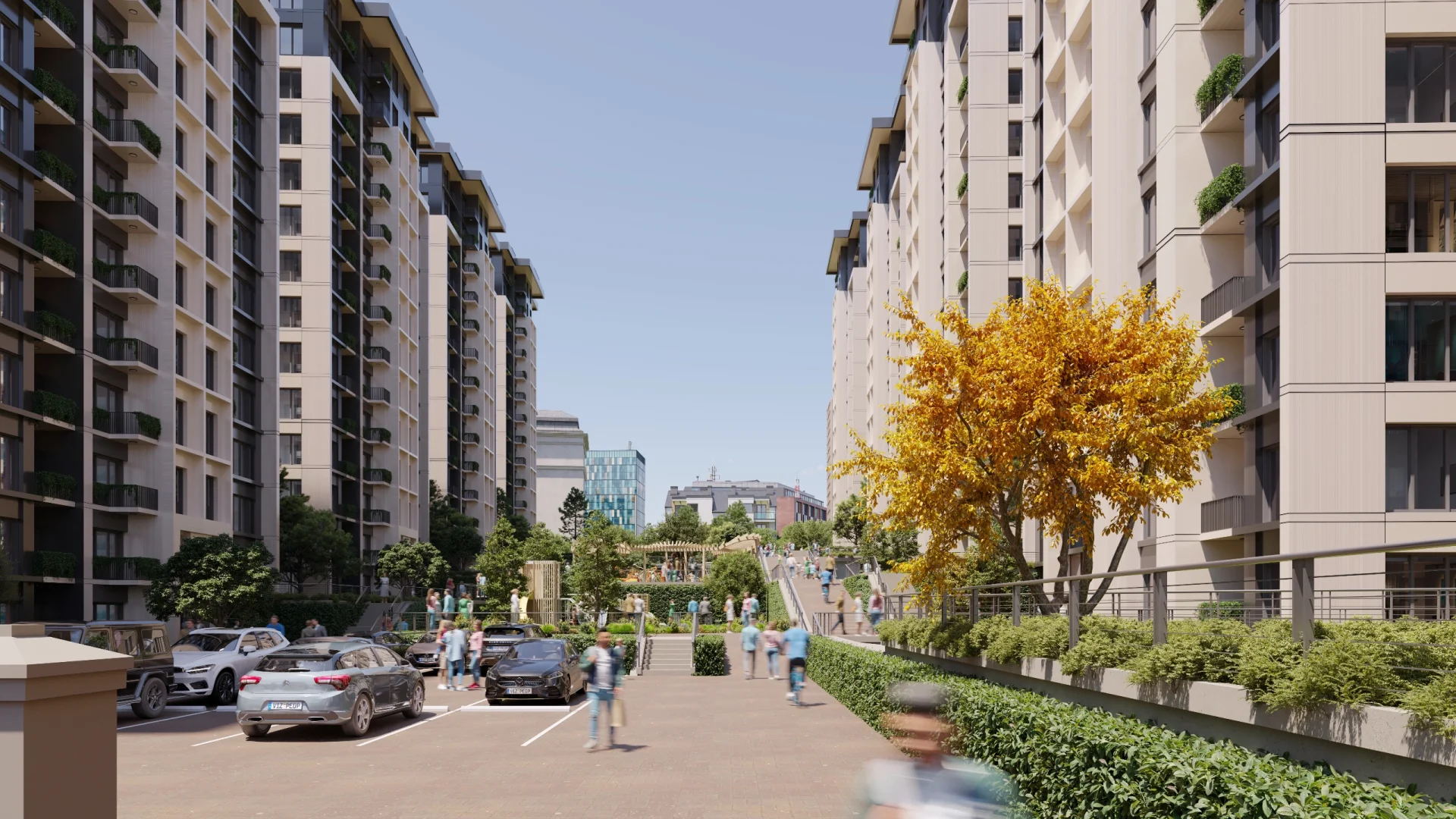 Современная резиденция с инфраструктурой в Багджыларе - untagged