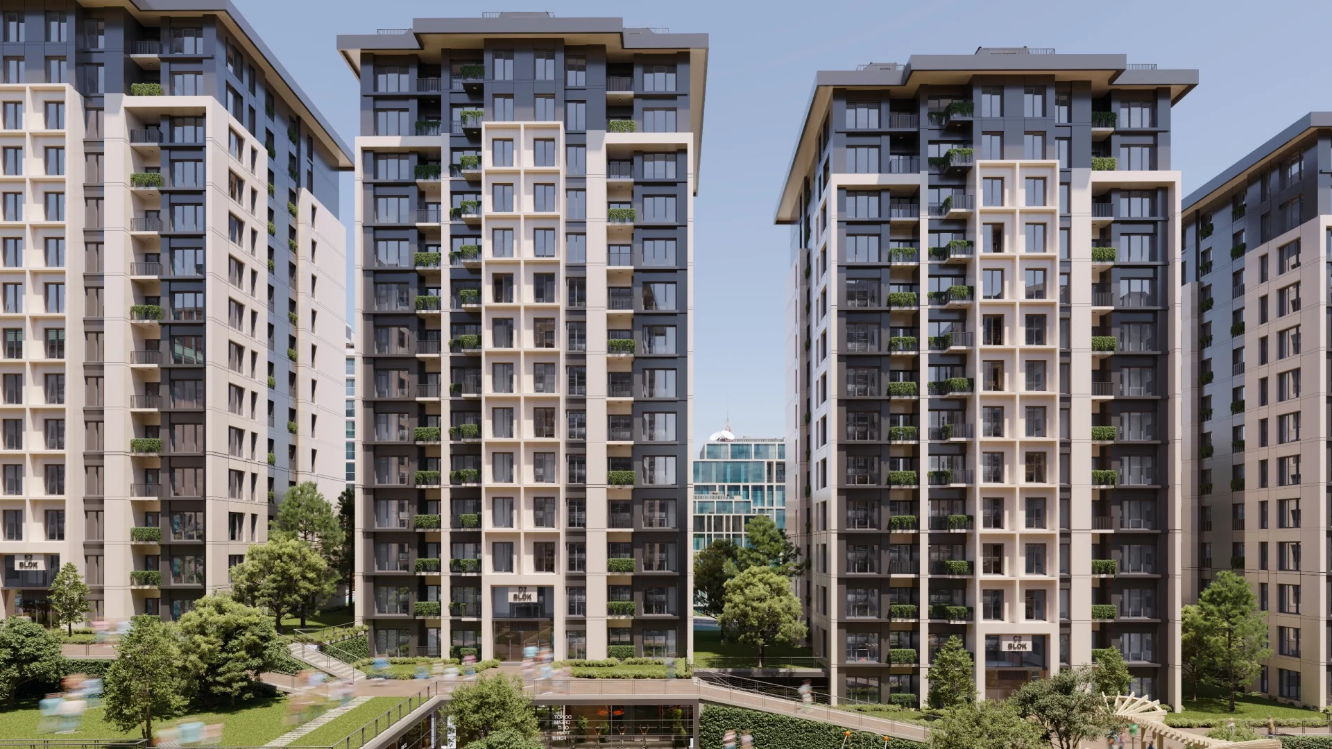 Современная резиденция с инфраструктурой в Багджыларе - untagged