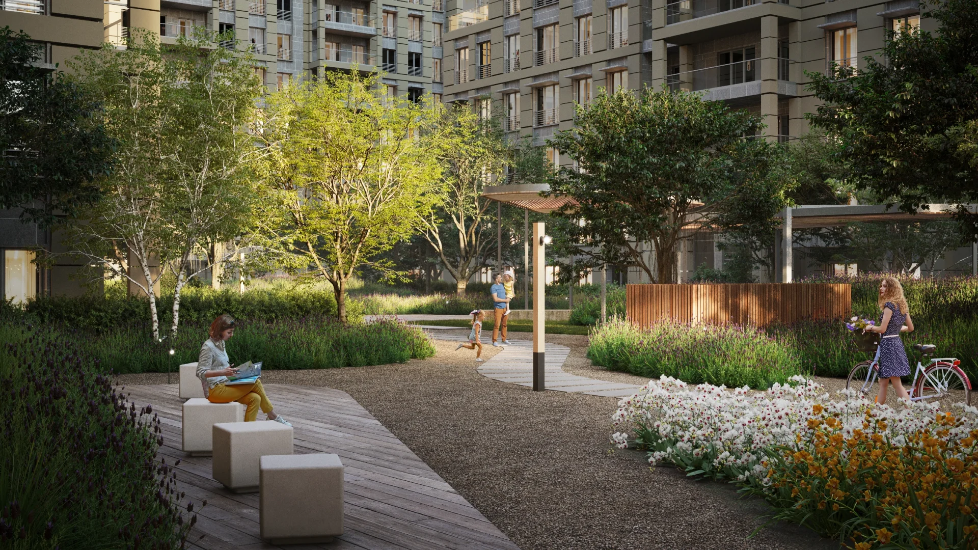 Современная жизнь в Топкапы - garden