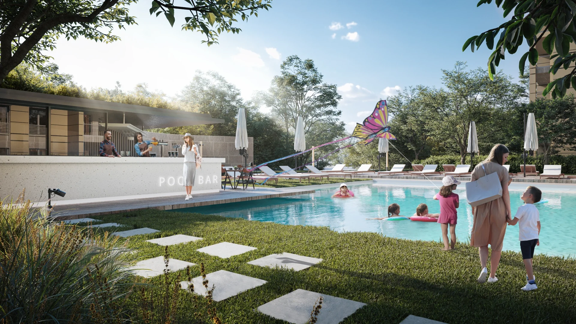 Современная жизнь в Топкапы - pool